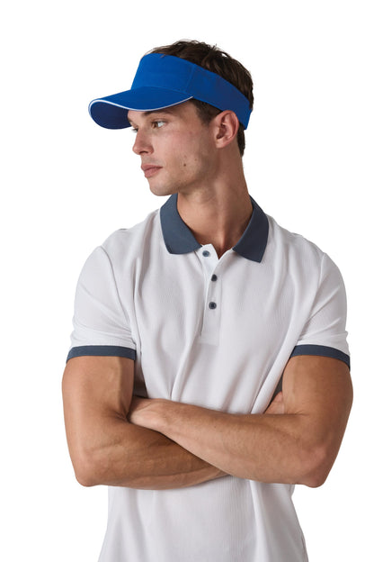 Visera deportiva de algodón