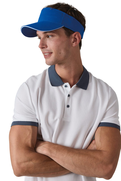 Visera deportiva de algodón