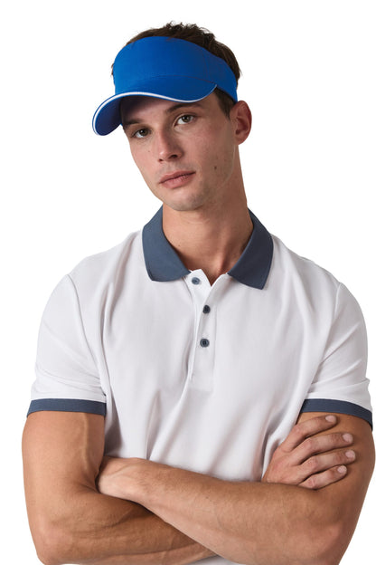 Visera deportiva de algodón