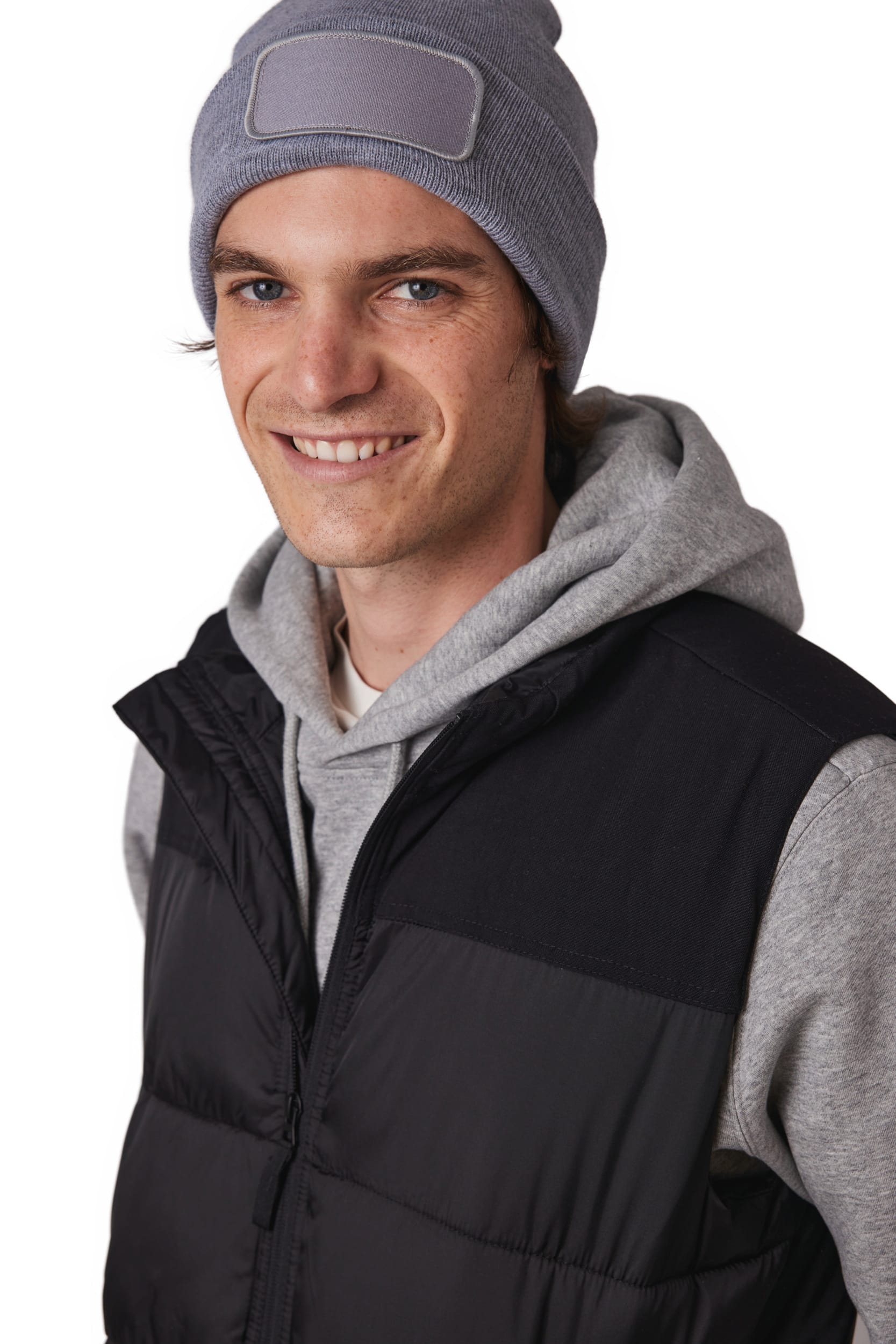 Gorro con parche