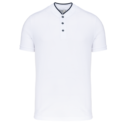 Polo con cuello mao manga corta hombre - k223
