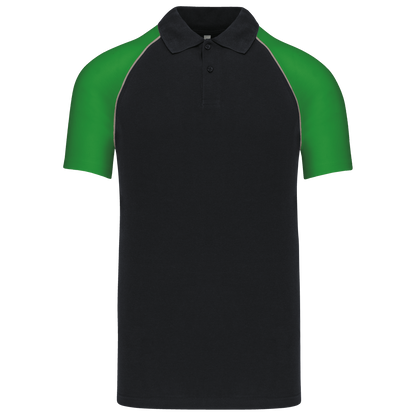 POLO BASEBALL MANGA CORTA - K226