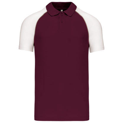 POLO BASEBALL MANGA CORTA - K226