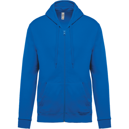 SUDADERA CAPUCHA Y CREMALLERA UNISEX - K479