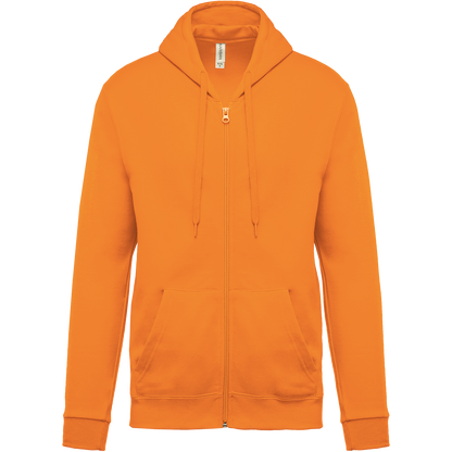 SUDADERA CAPUCHA Y CREMALLERA UNISEX - K479
