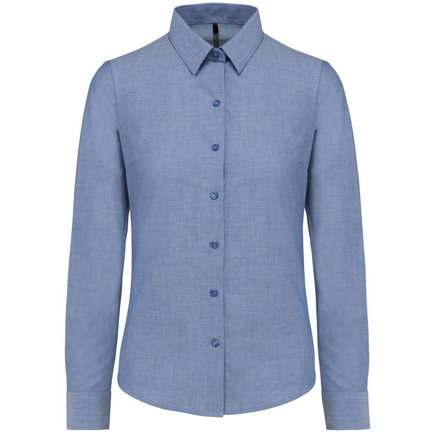 CAMISA OXFORD MANGA LARGA MUJER - K534