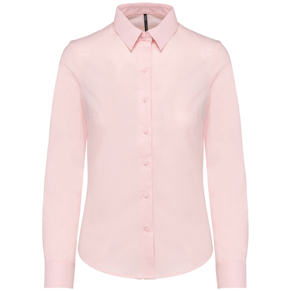 CAMISA OXFORD MANGA LARGA MUJER - K534