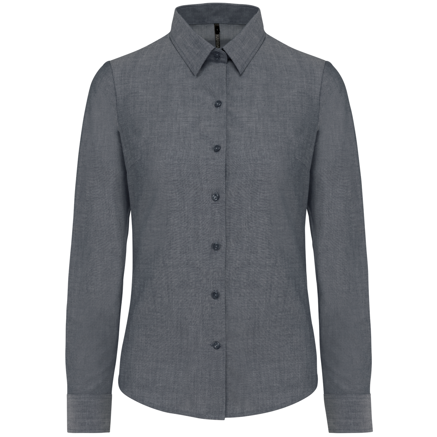 CAMISA OXFORD MANGA LARGA MUJER - K534