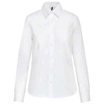 CAMISA OXFORD MANGA LARGA MUJER - K534