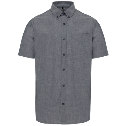 CAMISA OXFORD MANGA CORTA HOMBRE - K535