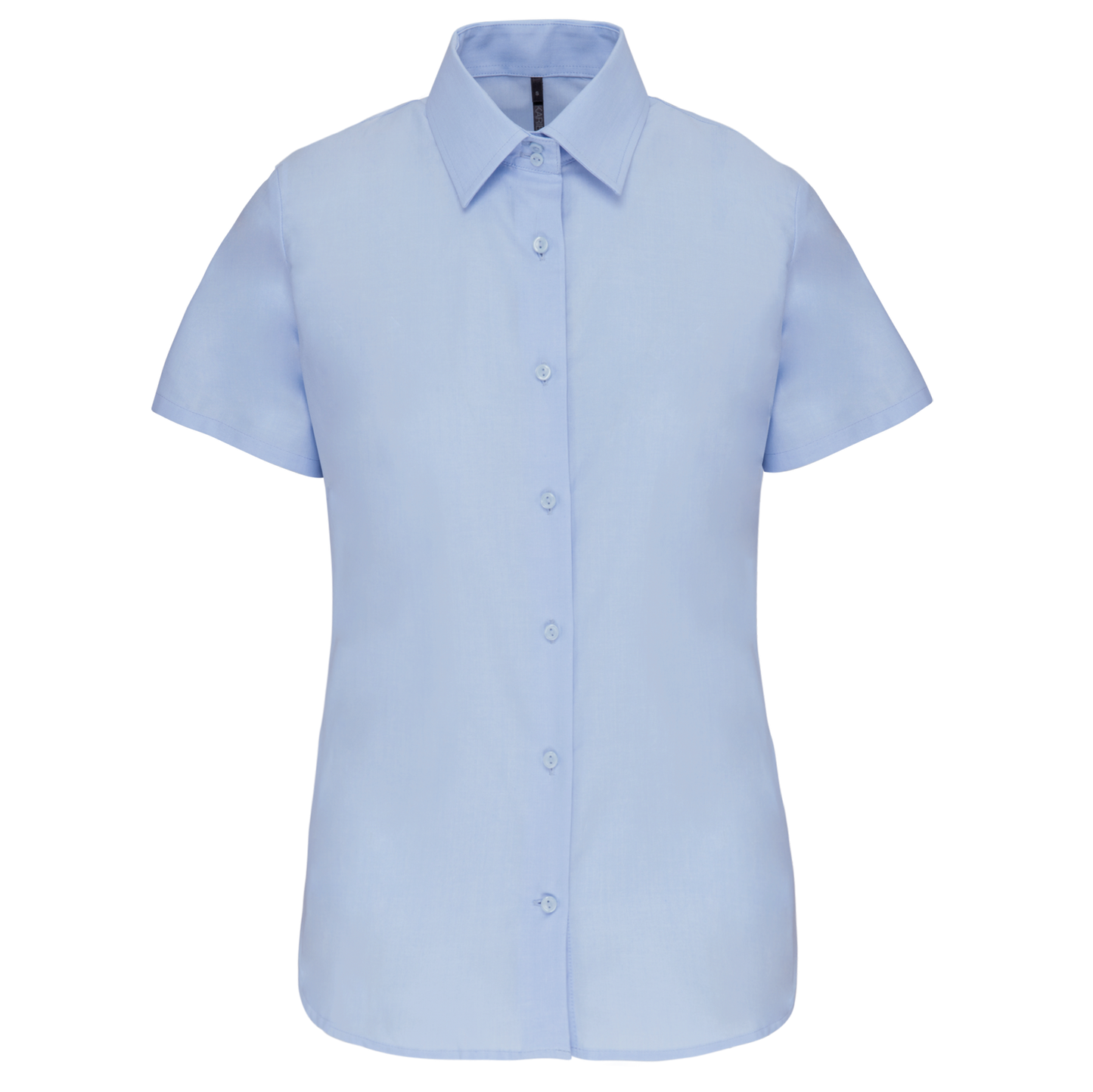 CAMISA OXFORD MANGA CORTA MUJER - K536