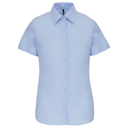 CAMISA OXFORD MANGA CORTA MUJER - K536