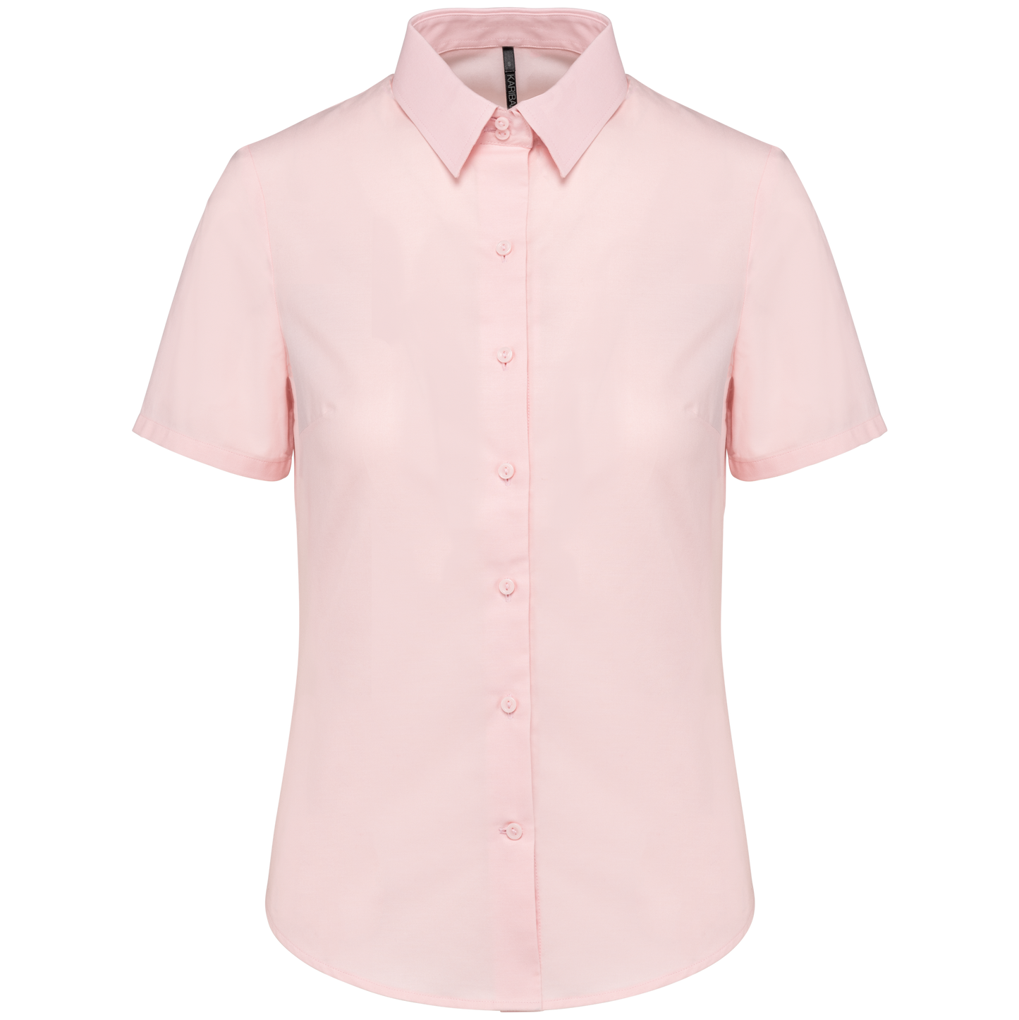 CAMISA OXFORD MANGA CORTA MUJER - K536