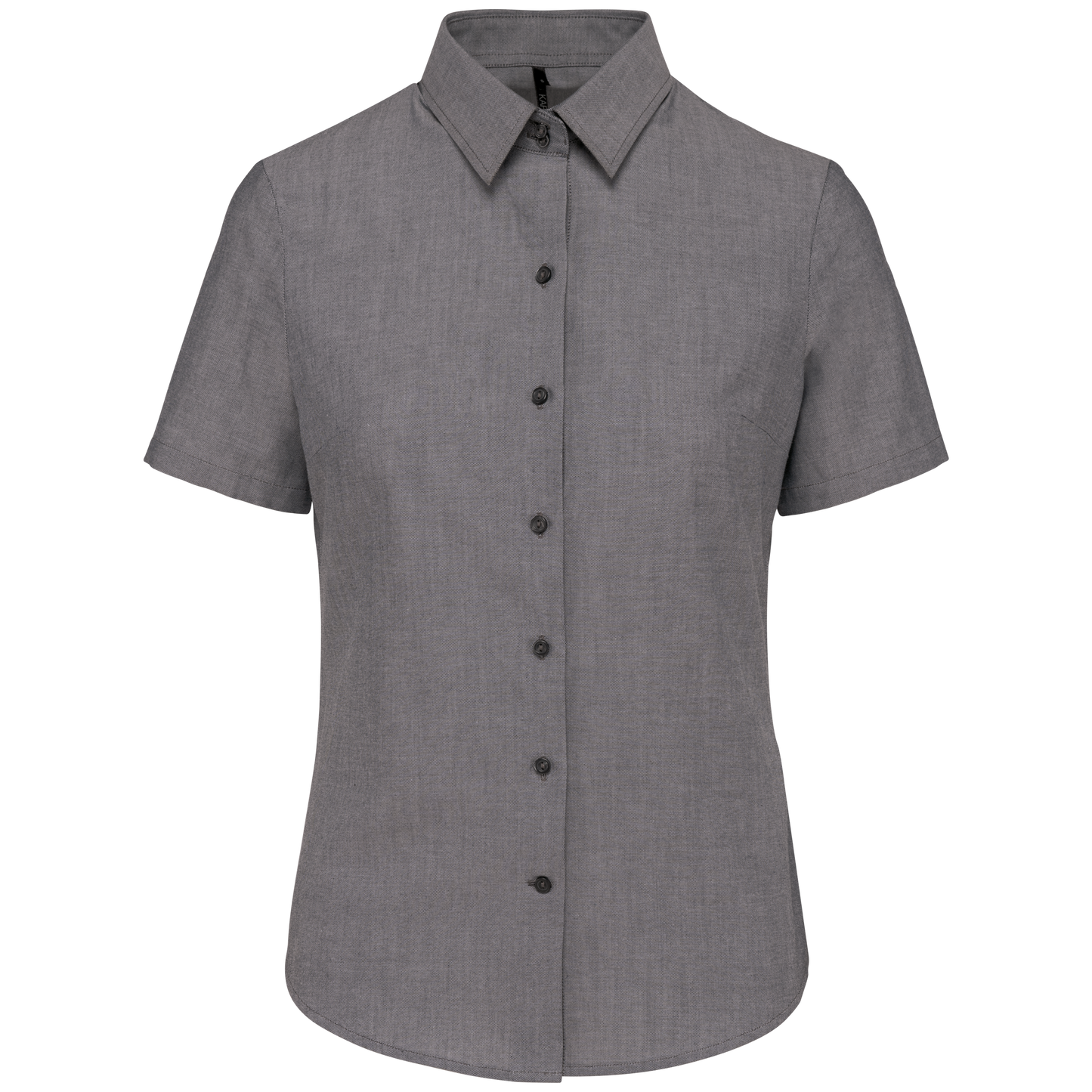 CAMISA OXFORD MANGA CORTA MUJER - K536