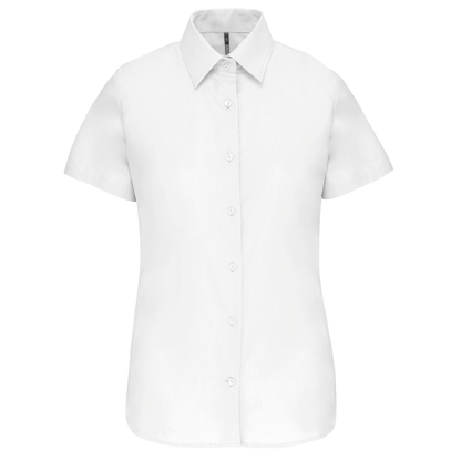 CAMISA OXFORD MANGA CORTA MUJER - K536