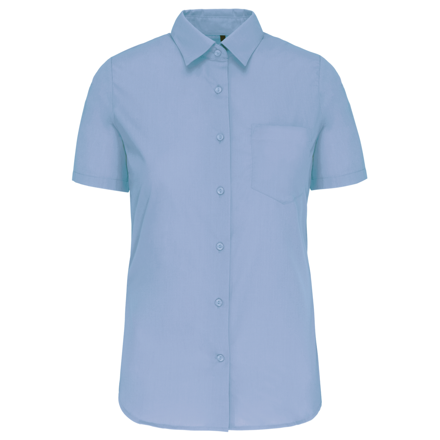 CAMISA POPELINA MANGA CORTA MUJER -K544