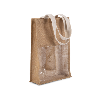 Bolsa de yute para botellas