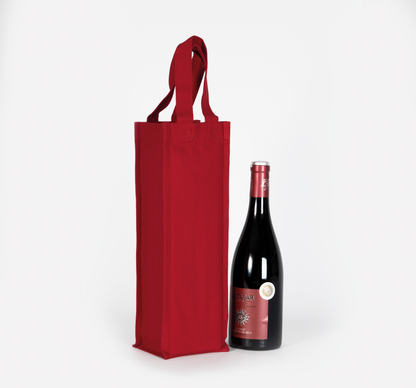 Bolsa para botella de algodón canvas
