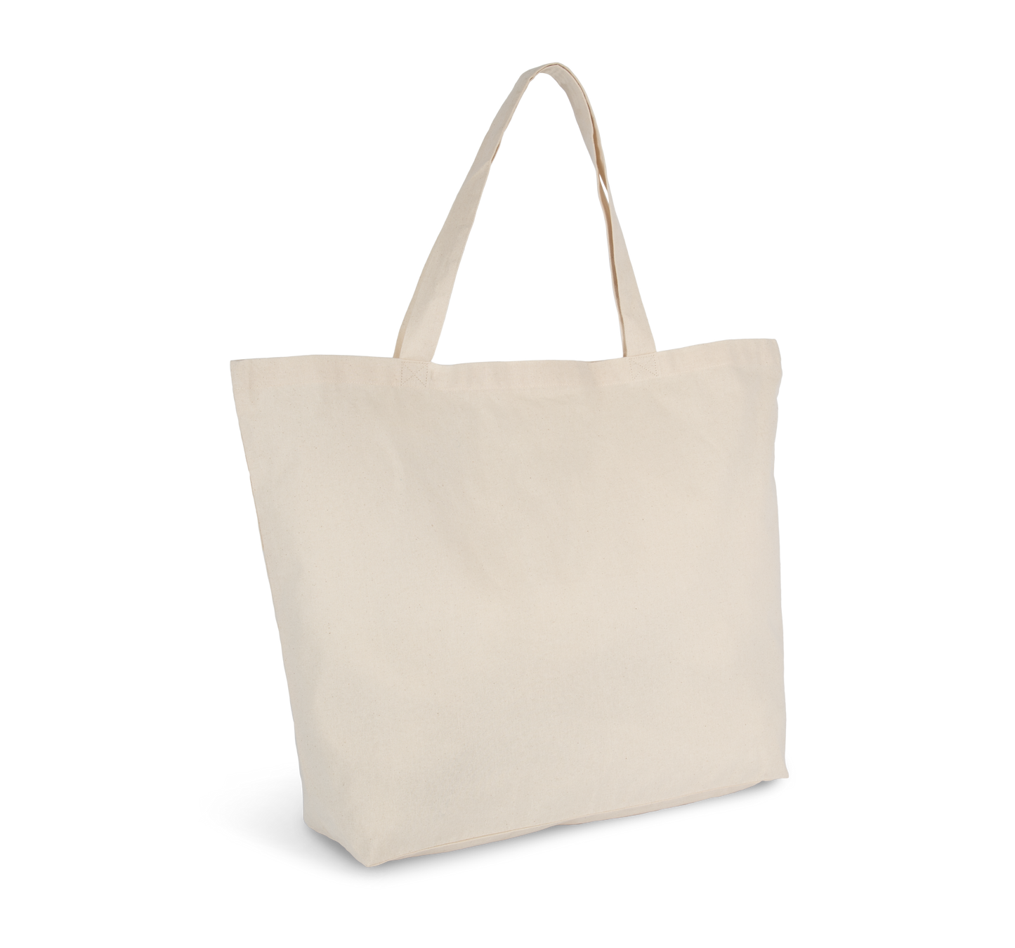 Bolsa shopper extragrande de algodón