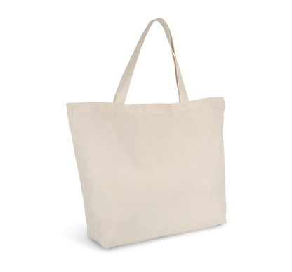 Bolsa shopper extragrande de algodón