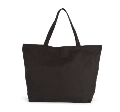 Bolsa shopper extragrande de algodón