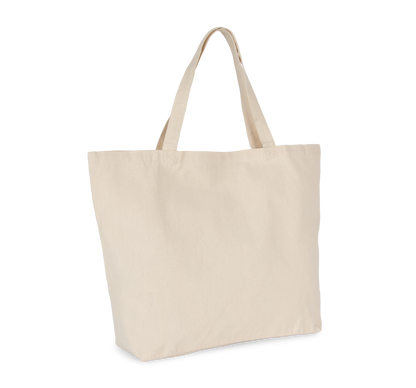 Bolsa shopper extragrande de algodón