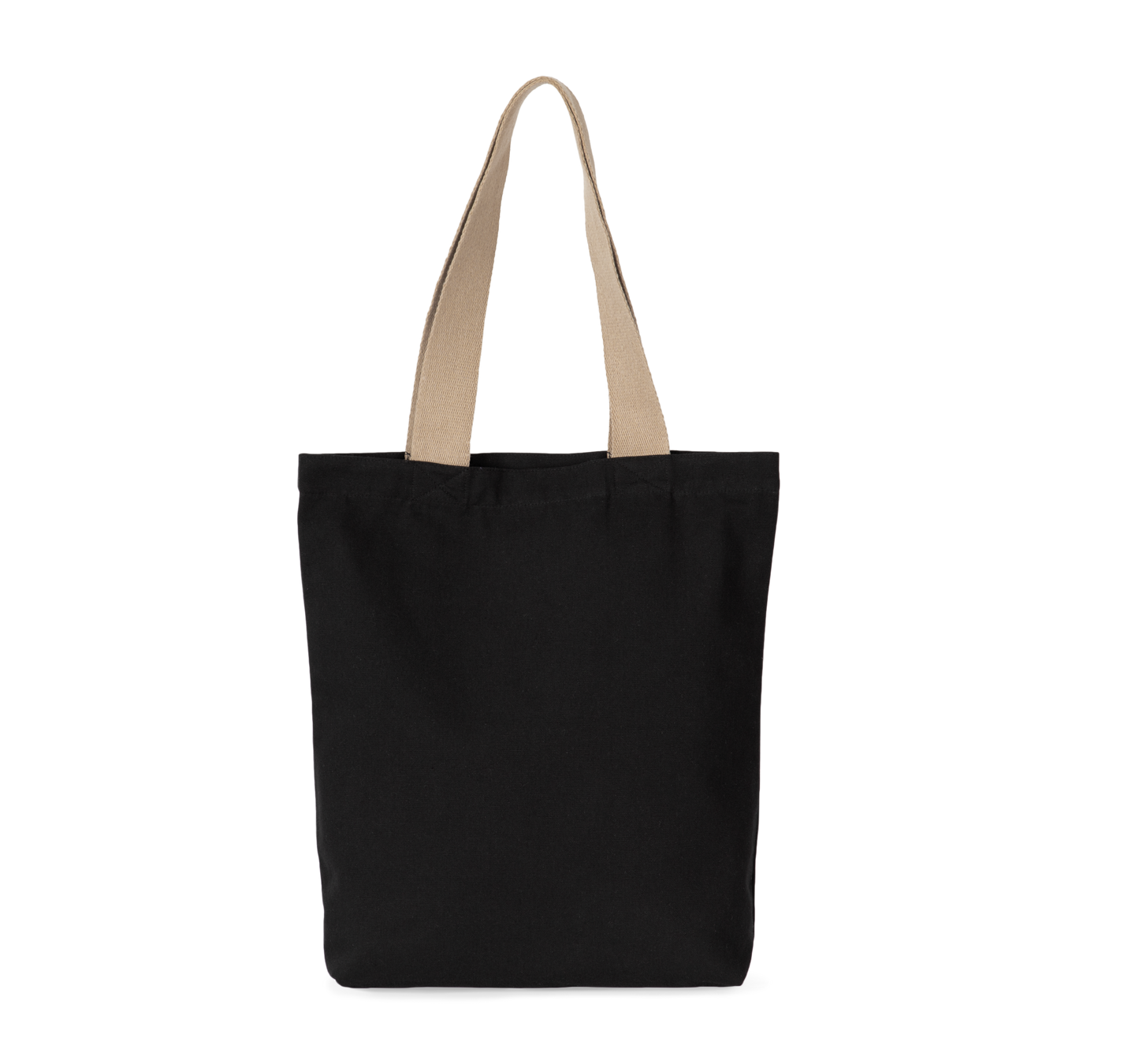 Bolsa shopper reciclada con fondo plano