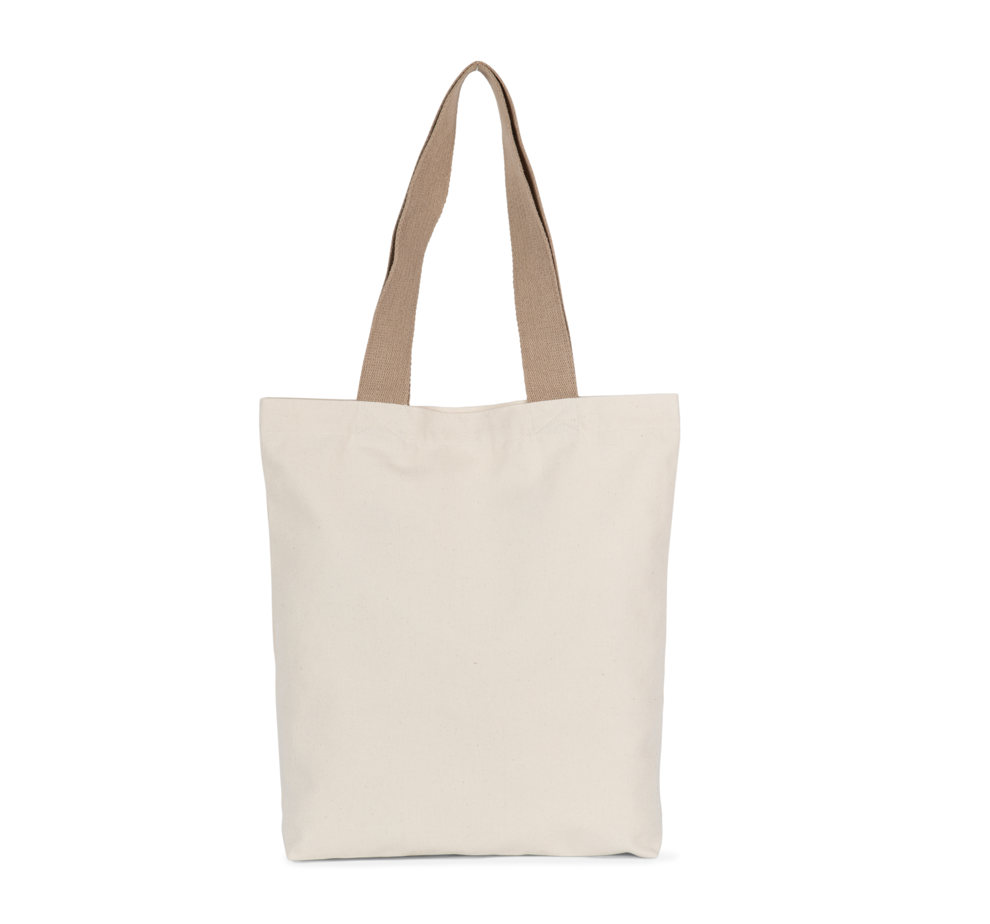 Bolsa shopper reciclada con fondo plano
