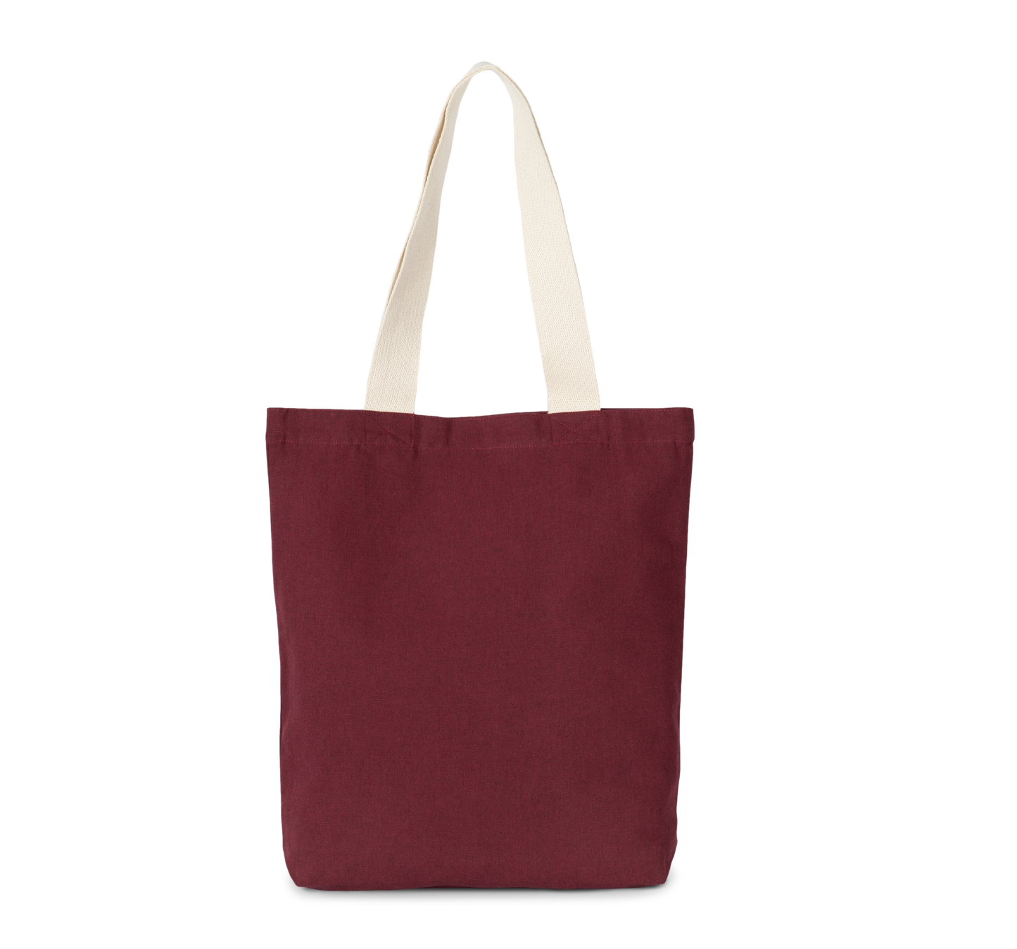 Bolsa shopper reciclada con fondo plano