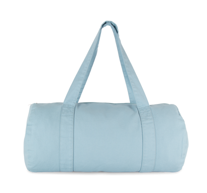 Bolsa cilíndrica de algodón orgánico