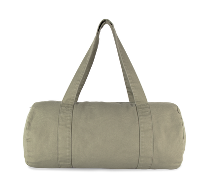 Bolsa cilíndrica de algodón orgánico