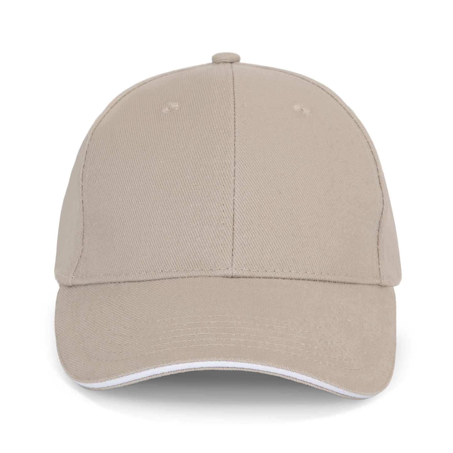 ORLANDO - Gorra 6 paneles - Beige / White