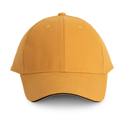 ORLANDO - Gorra 6 paneles - Cumin Yellow / Dark Grey