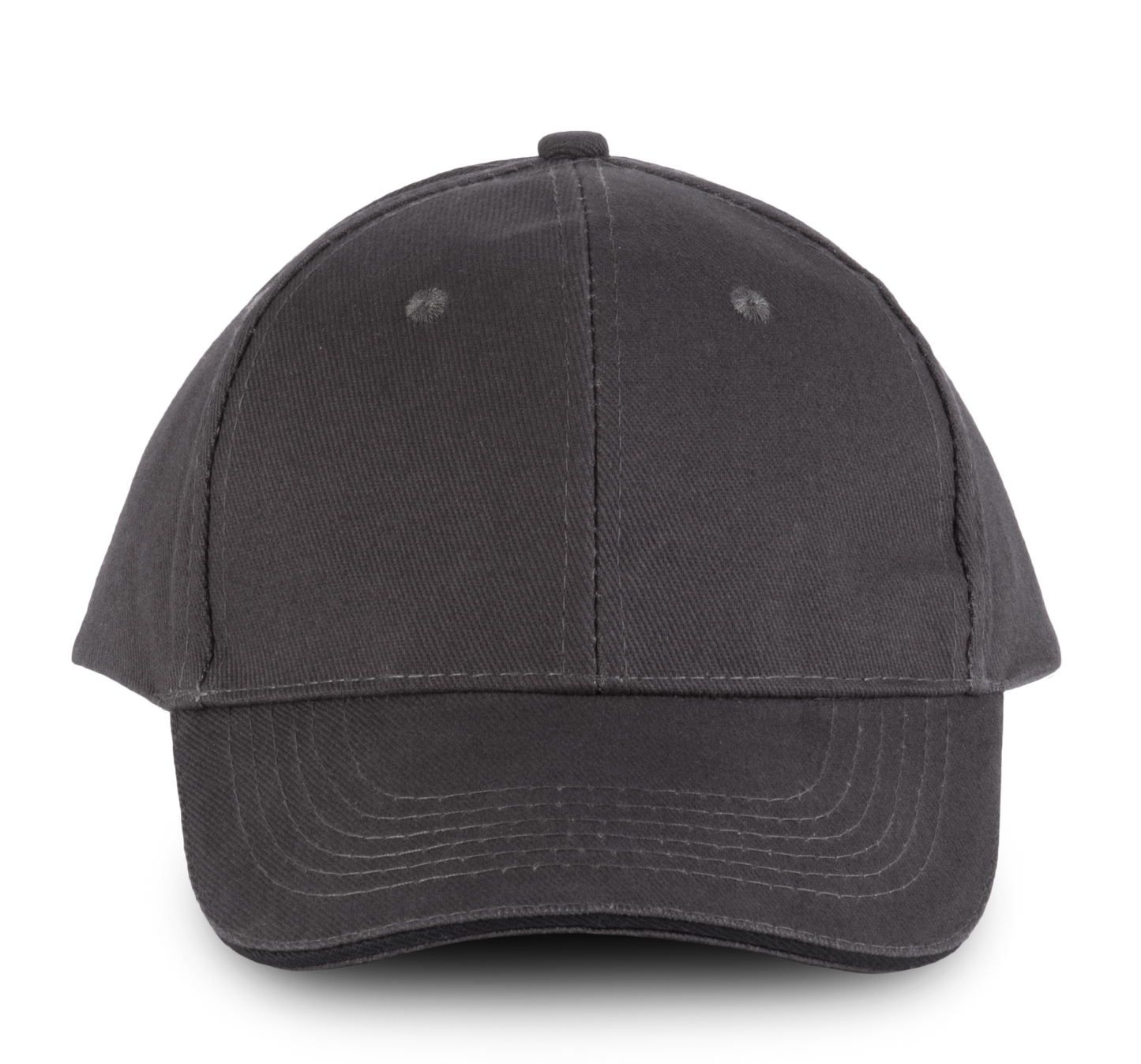ORLANDO - Gorra 6 paneles - Dark Grey / Black