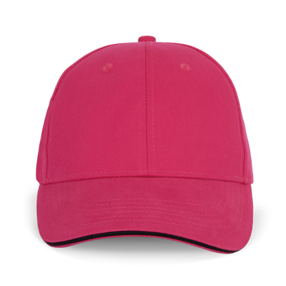 ORLANDO - Gorra 6 paneles - Fuchsia / Black