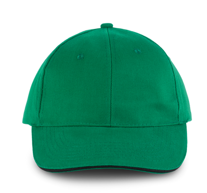 ORLANDO - Gorra 6 paneles - Kelly Green / Black
