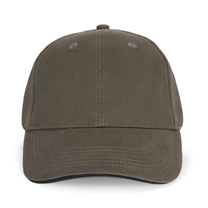 ORLANDO - Gorra 6 paneles - Khaki / Black