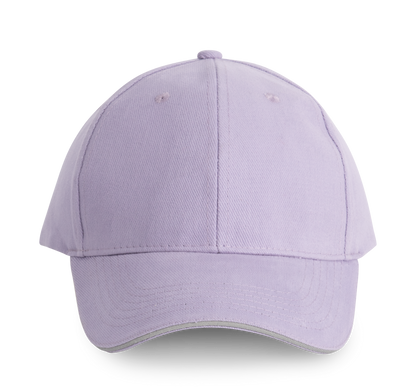 ORLANDO - Gorra 6 paneles - Light Violet / Light Grey