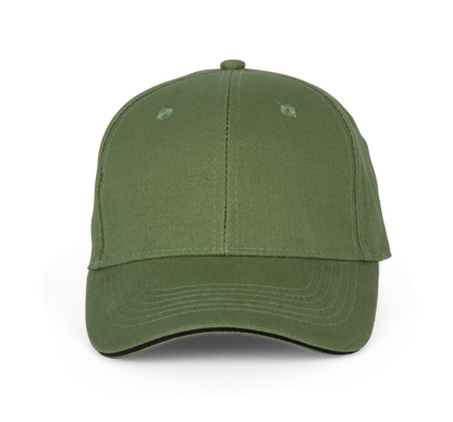 ORLANDO - Gorra 6 paneles - Matcha Green / Black