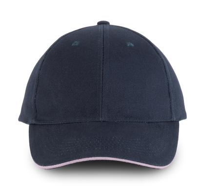 ORLANDO - Gorra 6 paneles - Navy / Pink