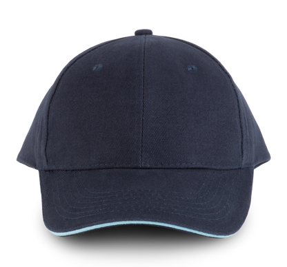 ORLANDO - Gorra 6 paneles - Navy / Sky Blue