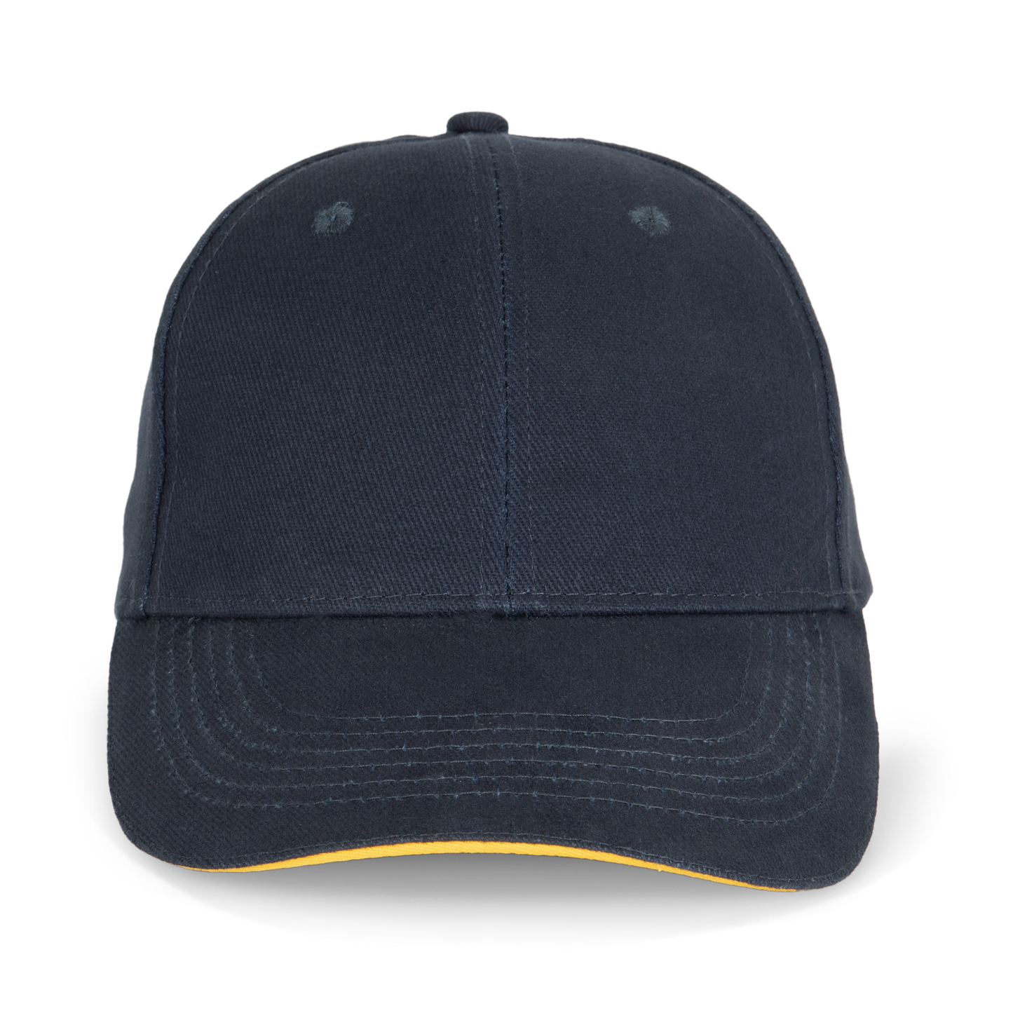 ORLANDO - Gorra 6 paneles - Navy / Yellow