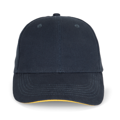 ORLANDO - Gorra 6 paneles - Navy / Yellow
