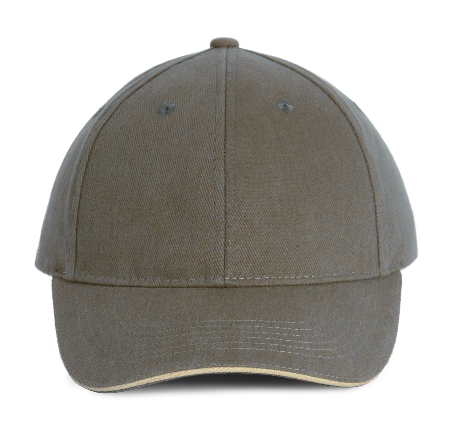 ORLANDO - Gorra 6 paneles - Olive / Beige