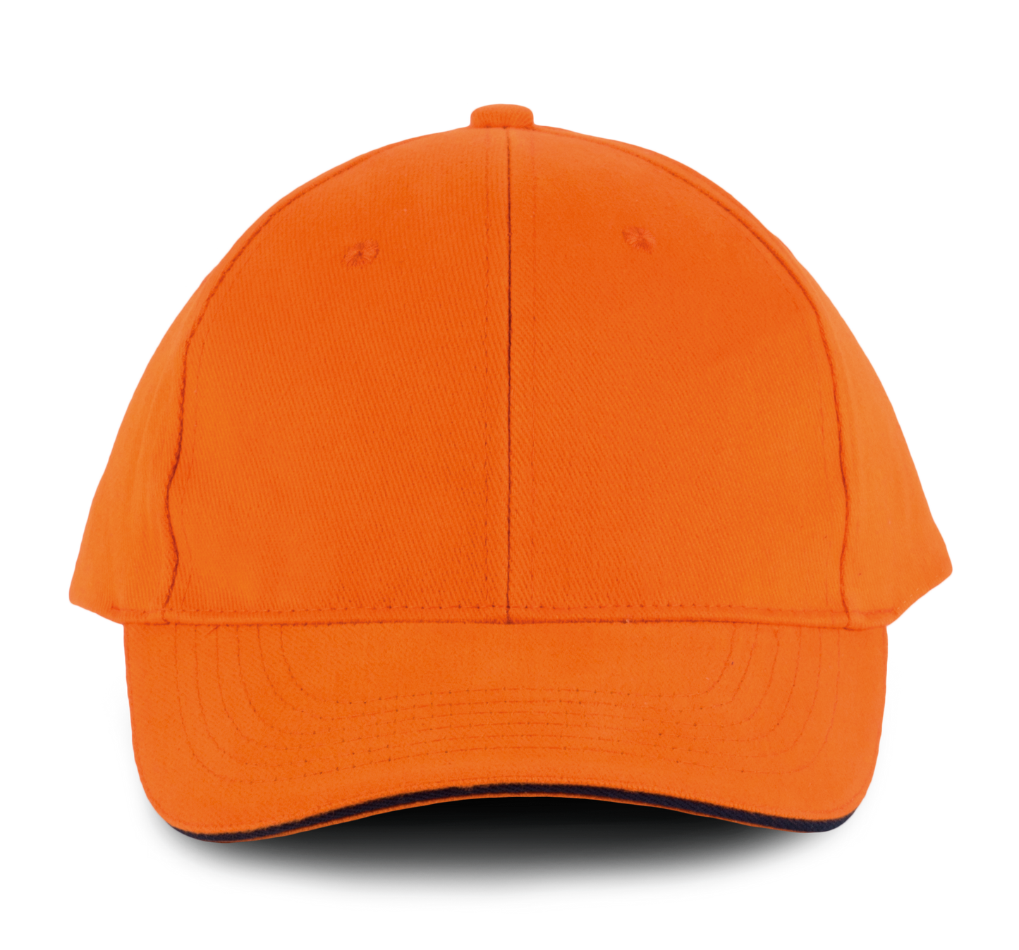 ORLANDO - Gorra 6 paneles - Orange / Navy