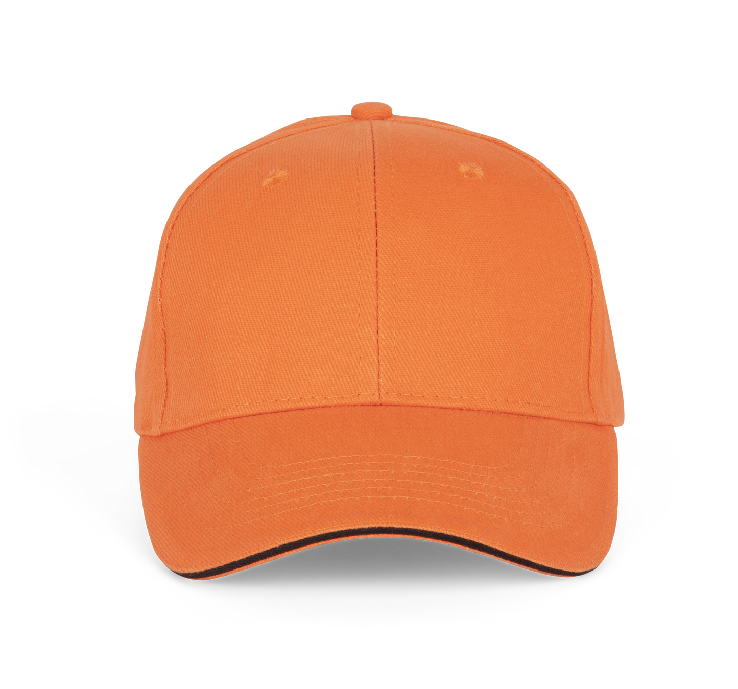 ORLANDO - Gorra 6 paneles - Orange Zest / Dark Grey
