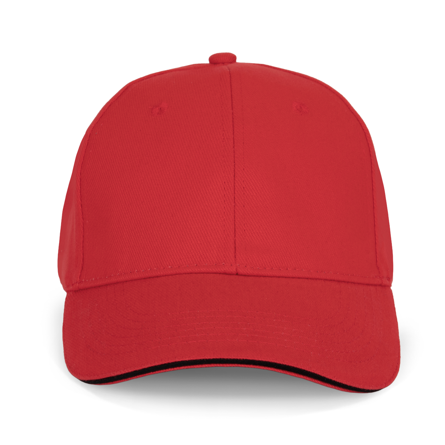 ORLANDO - Gorra 6 paneles - Red / Black