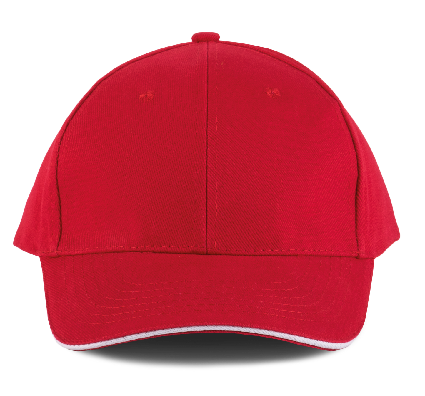 ORLANDO - Gorra 6 paneles - Red / White