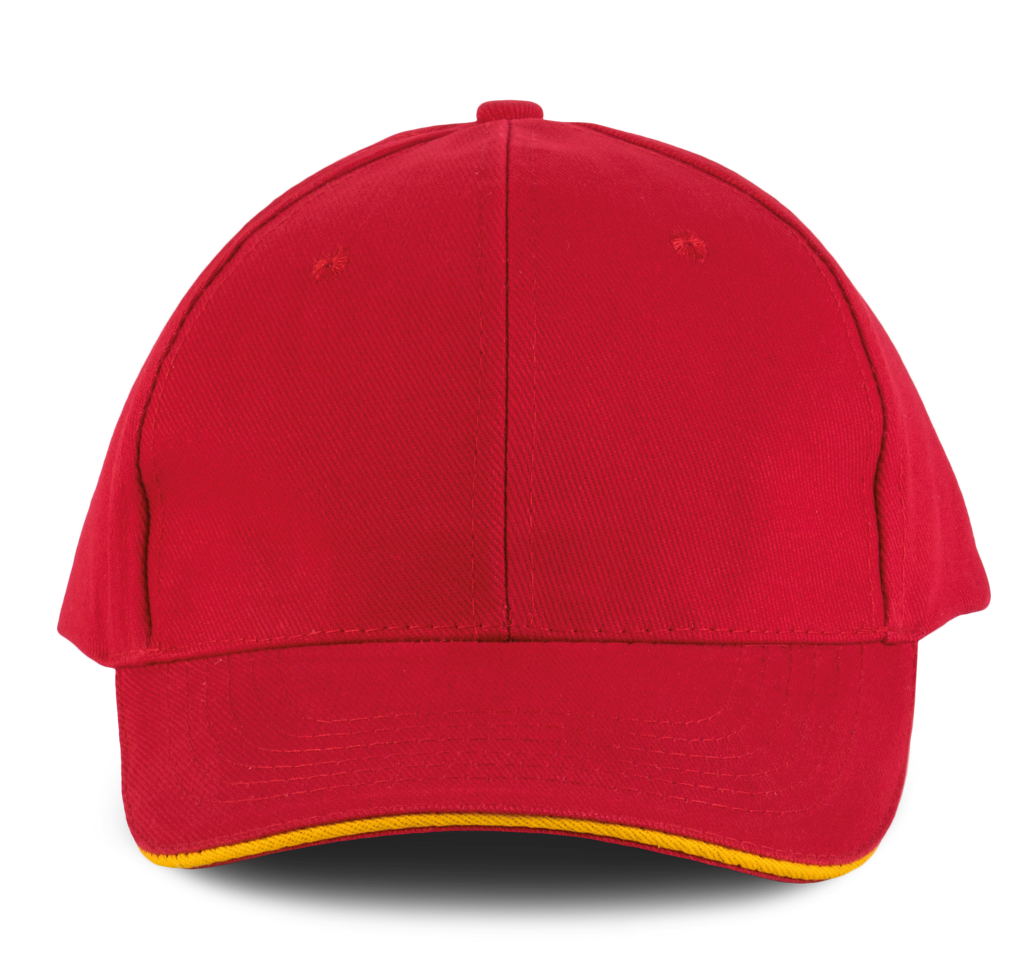 ORLANDO - Gorra 6 paneles - Red / Yellow