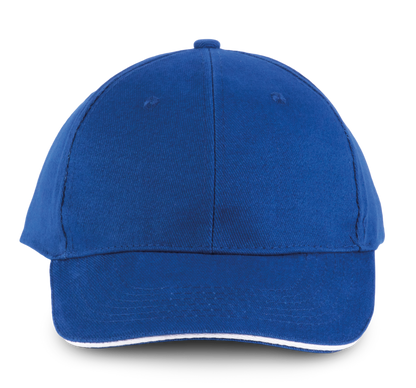 ORLANDO - Gorra 6 paneles - Royal Blue / White